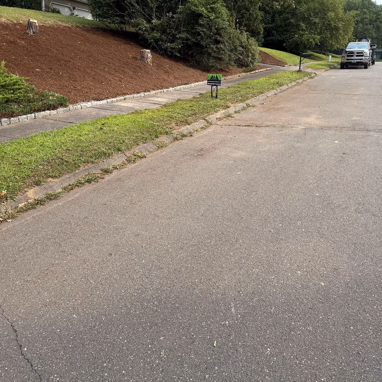 Landscape enhancements by Earth Management Solutions in Eastern Connecticut