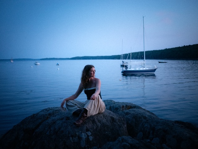 At the ocean