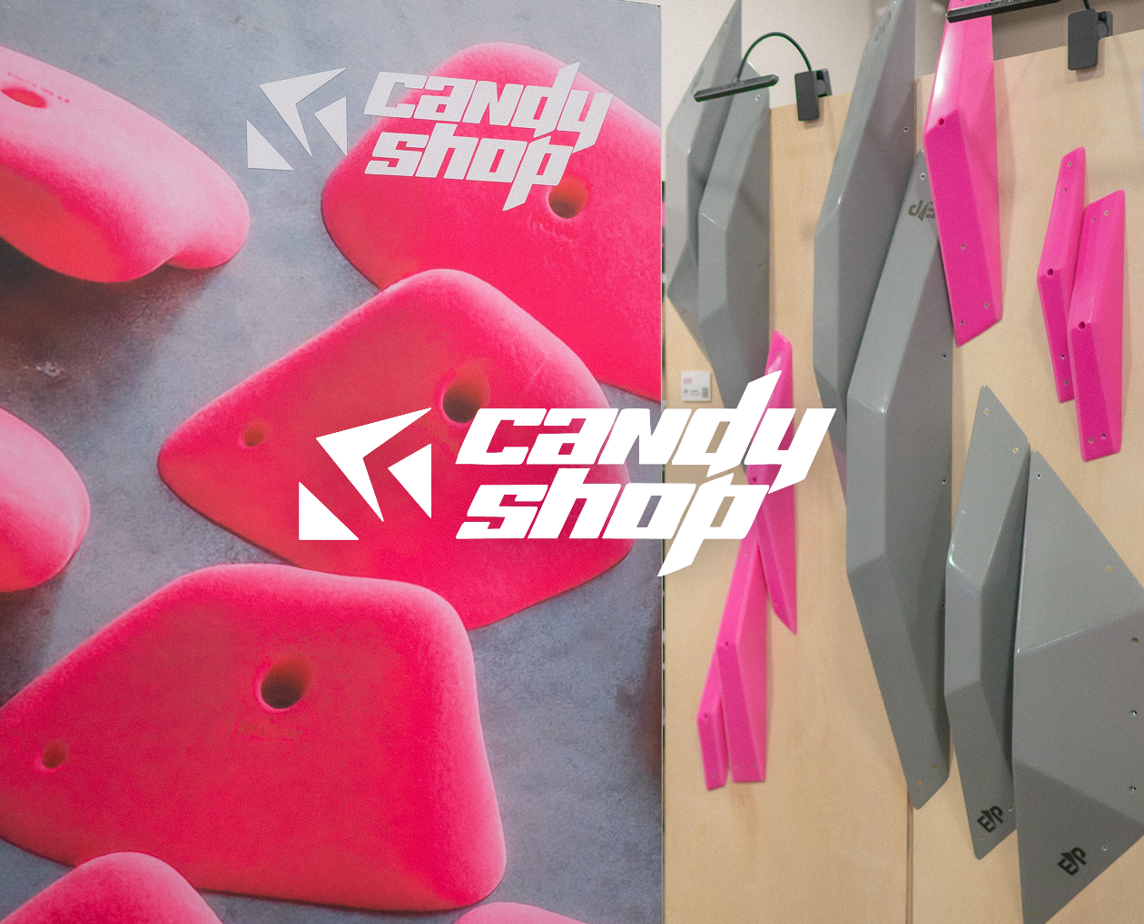 The Candy Shop brand identity