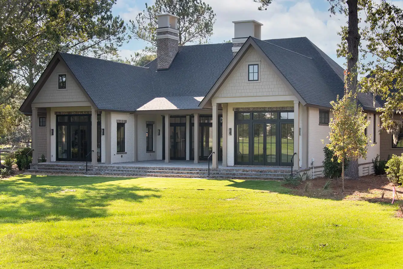 Custom home by Hackett Homes