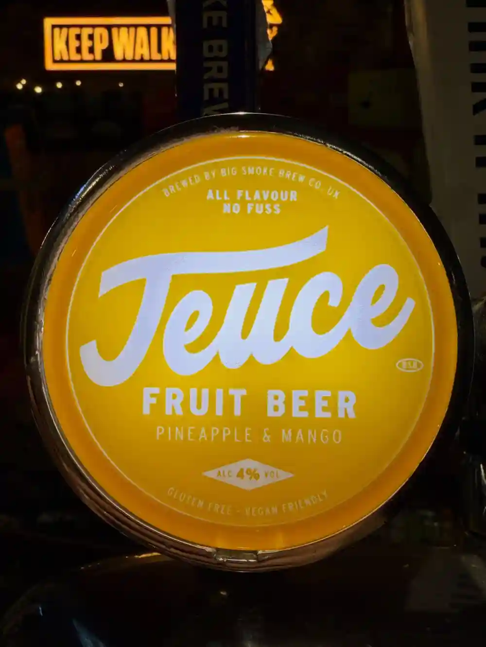 Jeuce is on tap 🍍🥭 Pineapple, mango and plenty of fruit flavour!