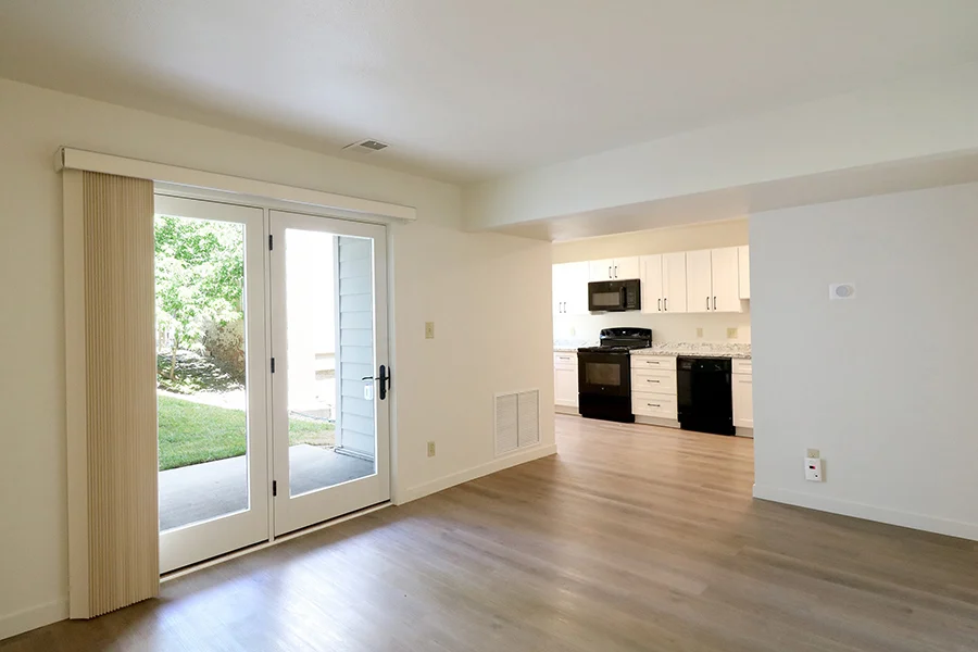 Living Room & Kitchen