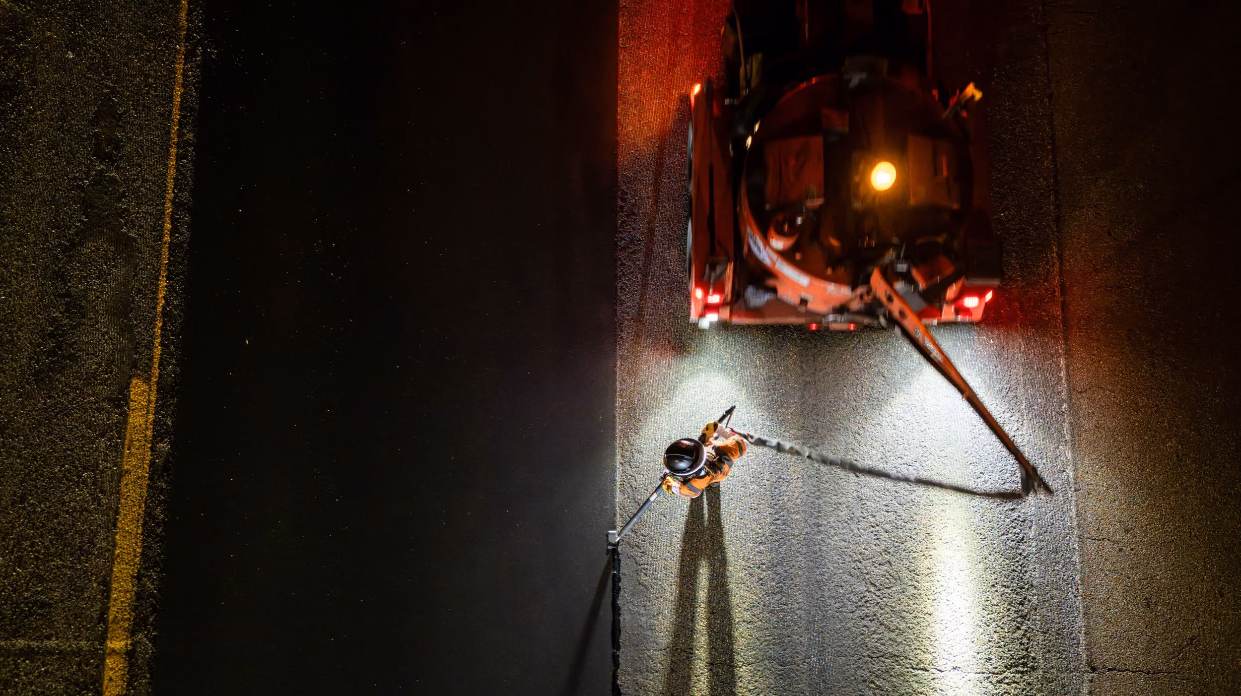 Night Work on I-240 in Shelby County