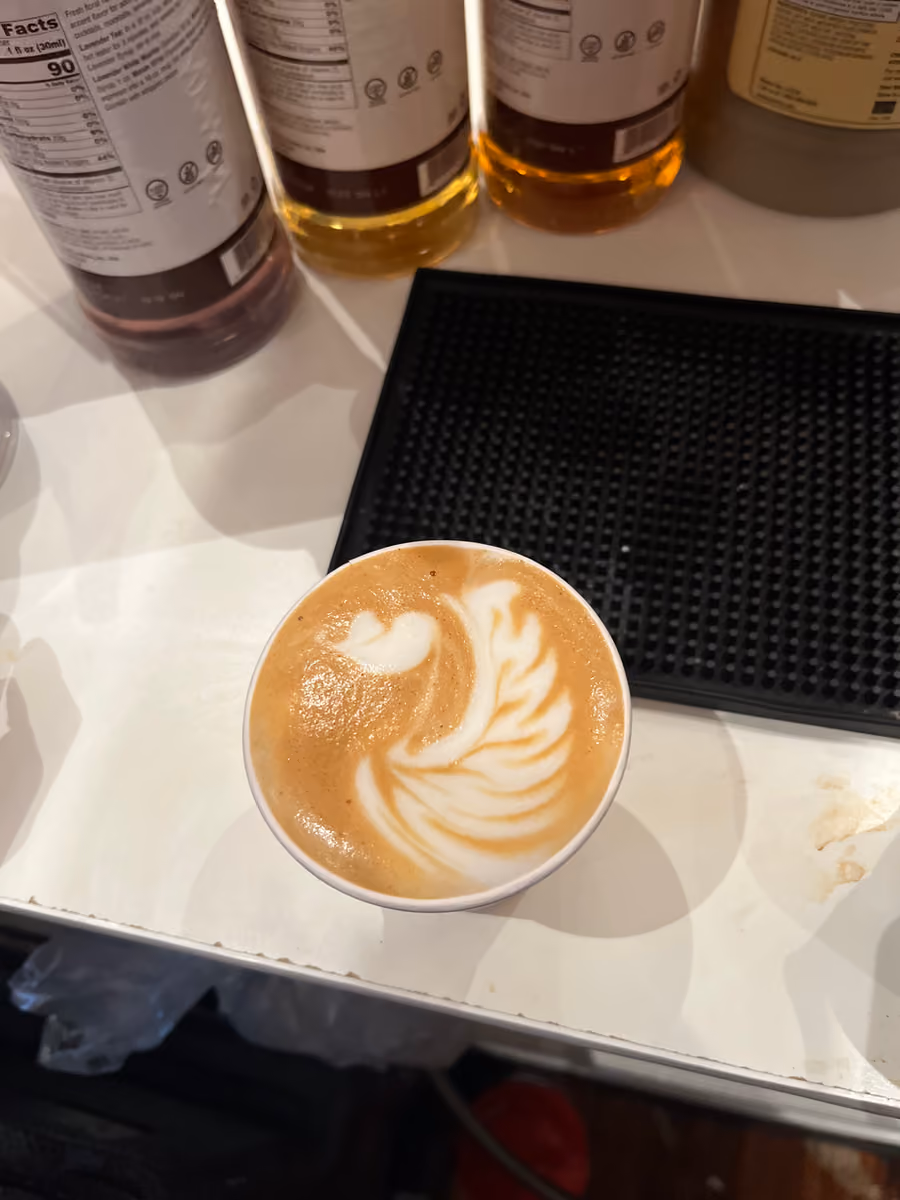 Vim Coffee Catering mobile espresso cart serving guests at a client event
