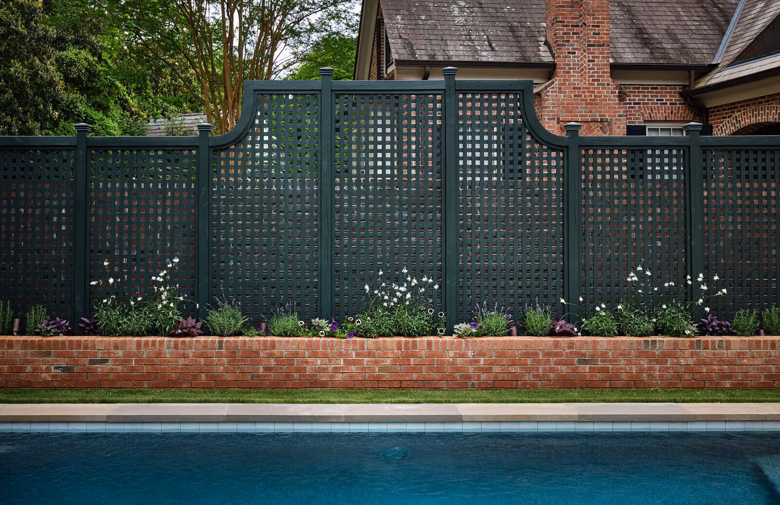 Charlotte Rose Garden landscape by KFiles Design, Charlotte, North Carolina — detail photo (right)