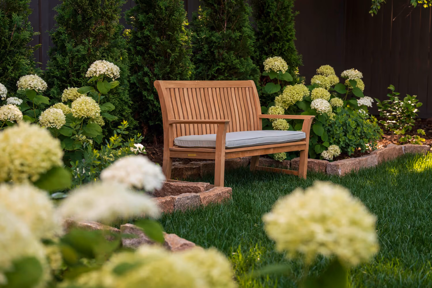 Stone Wall Garden landscape by KFiles Design, Charlotte, North Carolina — photo 9 of 10