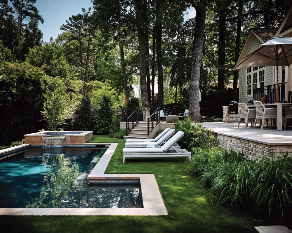 In Town Retreat landscape by KFiles Design, Charlotte, North Carolina — photo 12 of 19