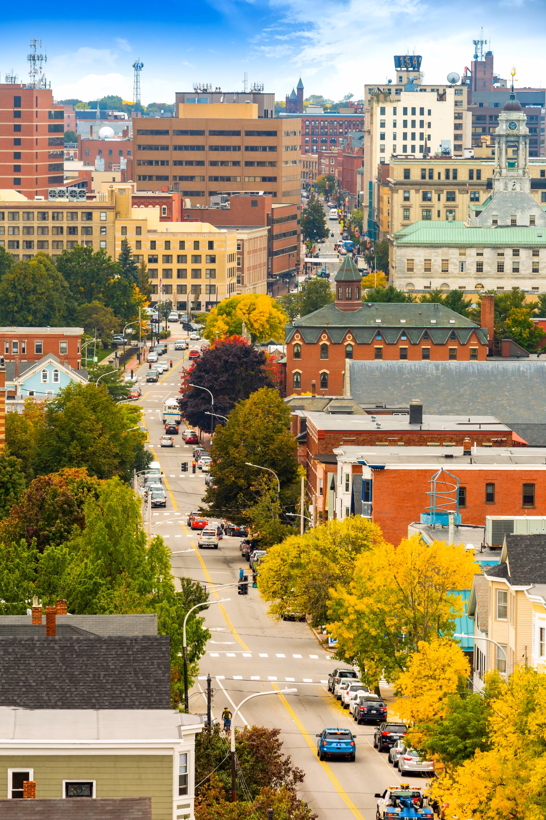 Downtown Portland Stock Image