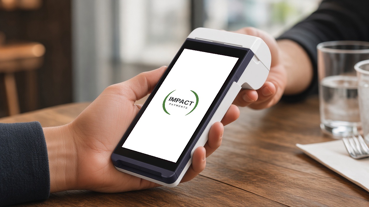 Handheld payment terminal for tableside or on-the-floor checkout