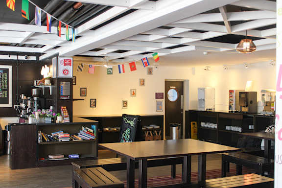 Communal dining area