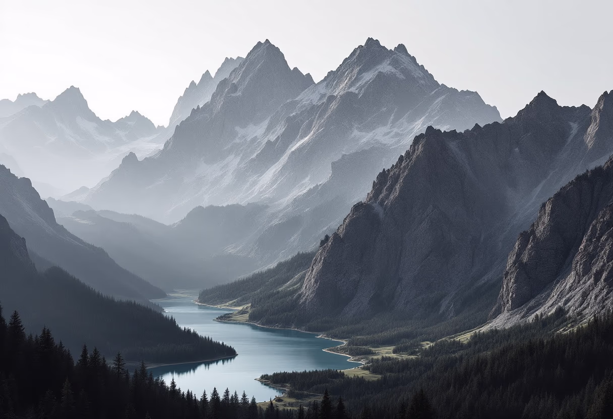 image of an inspiring natural landscape for a film production company