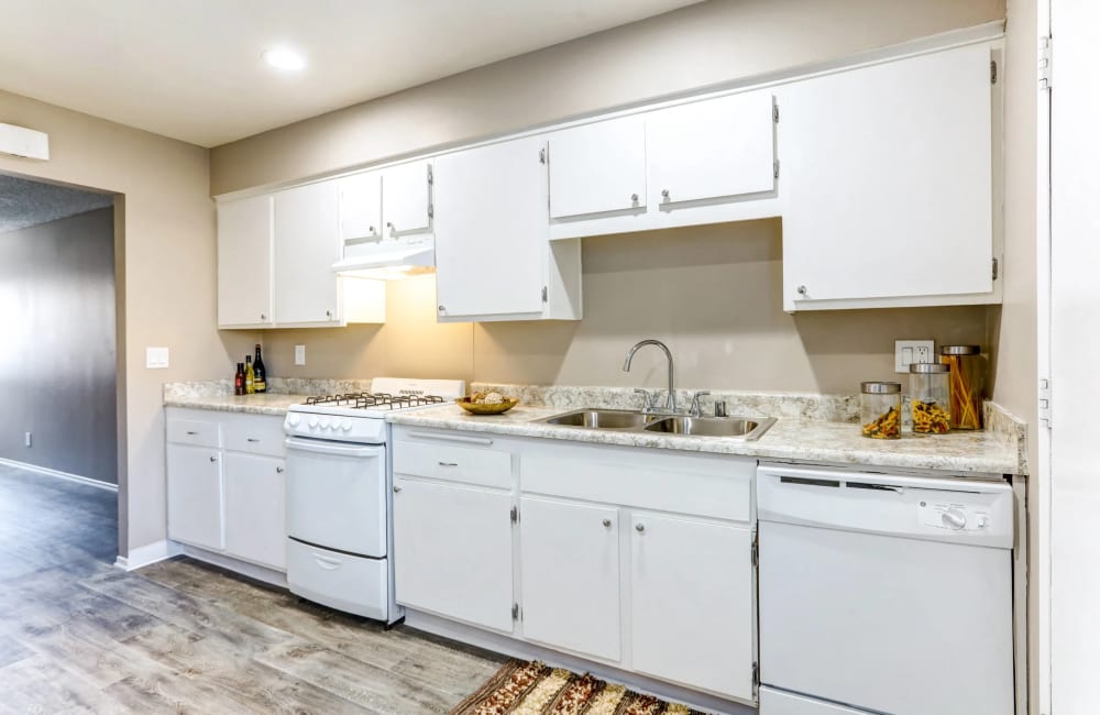 Kitchen cabinets