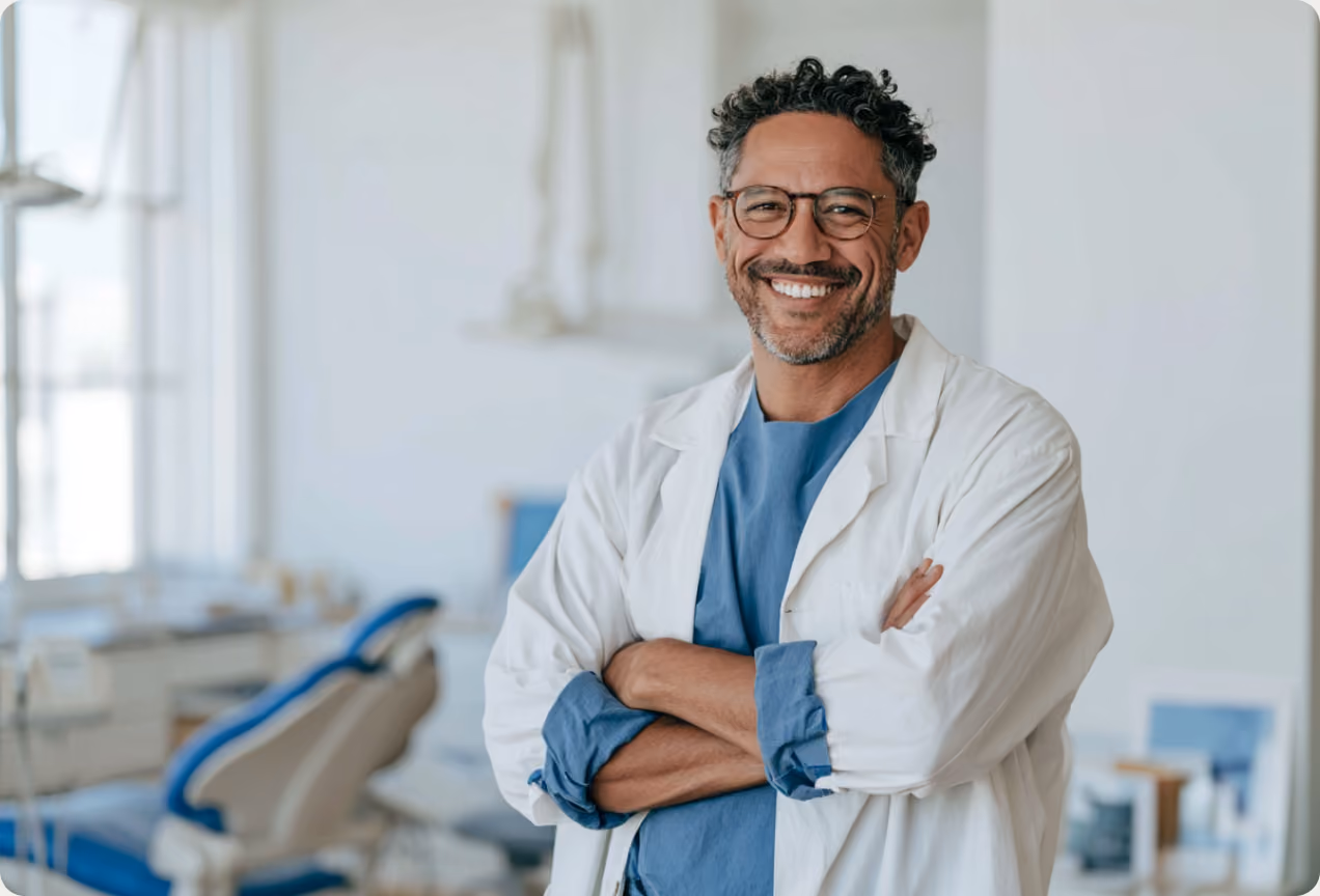 Dentiste dans son cabinet