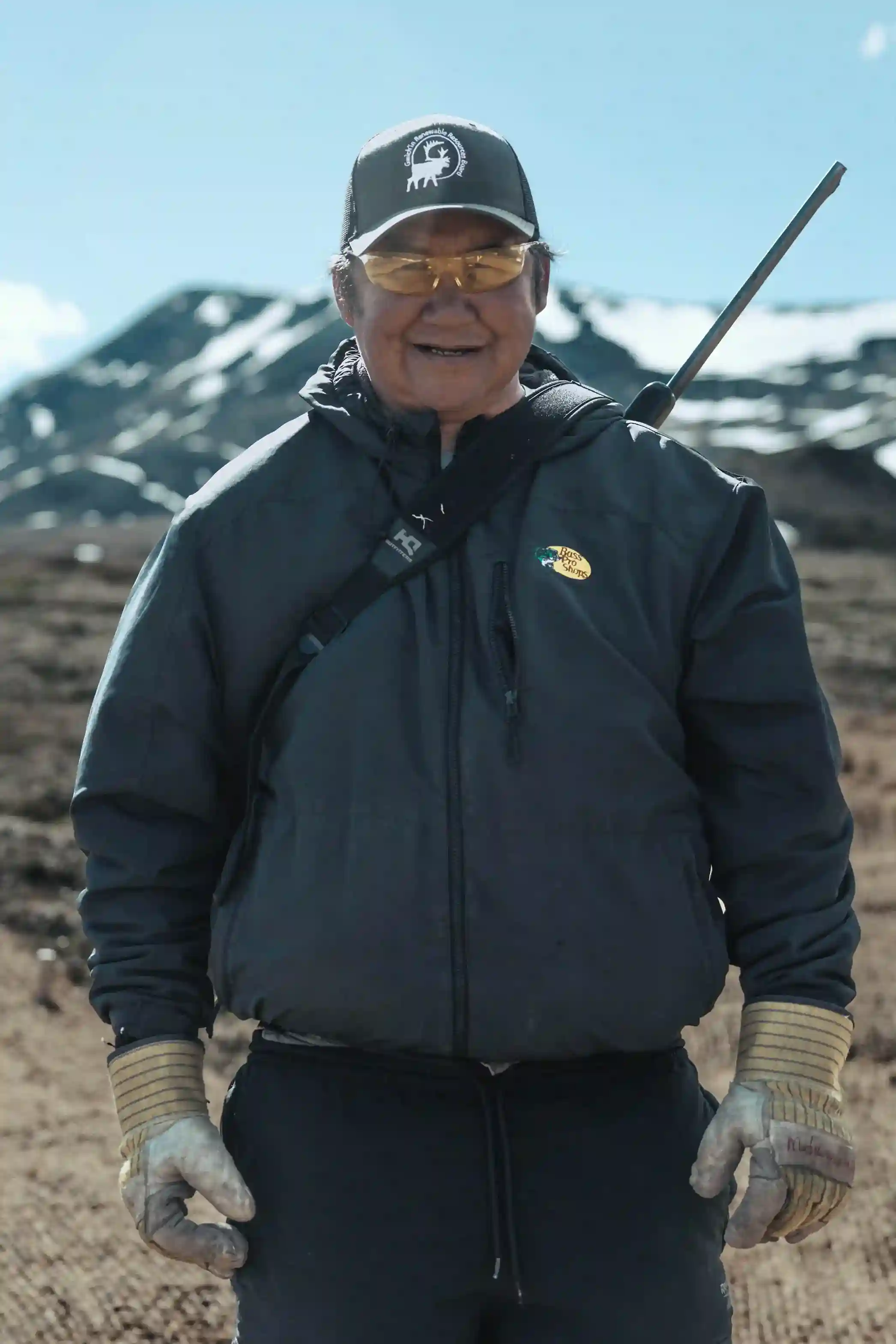 Portrait of Andrew Koe, Wildlife Monitor and Green Blanket Expert