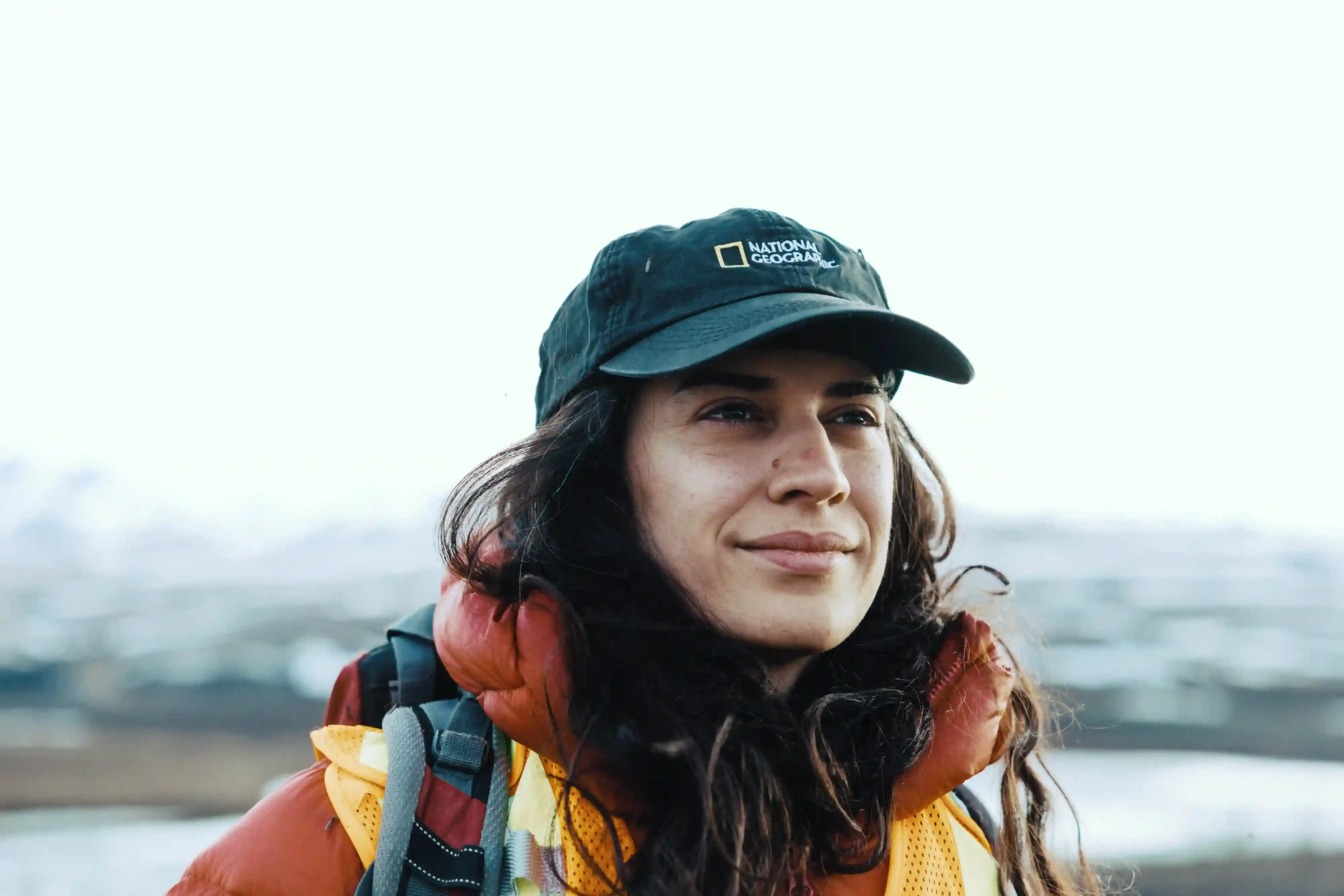 Portrait of Cansu Culha in the field