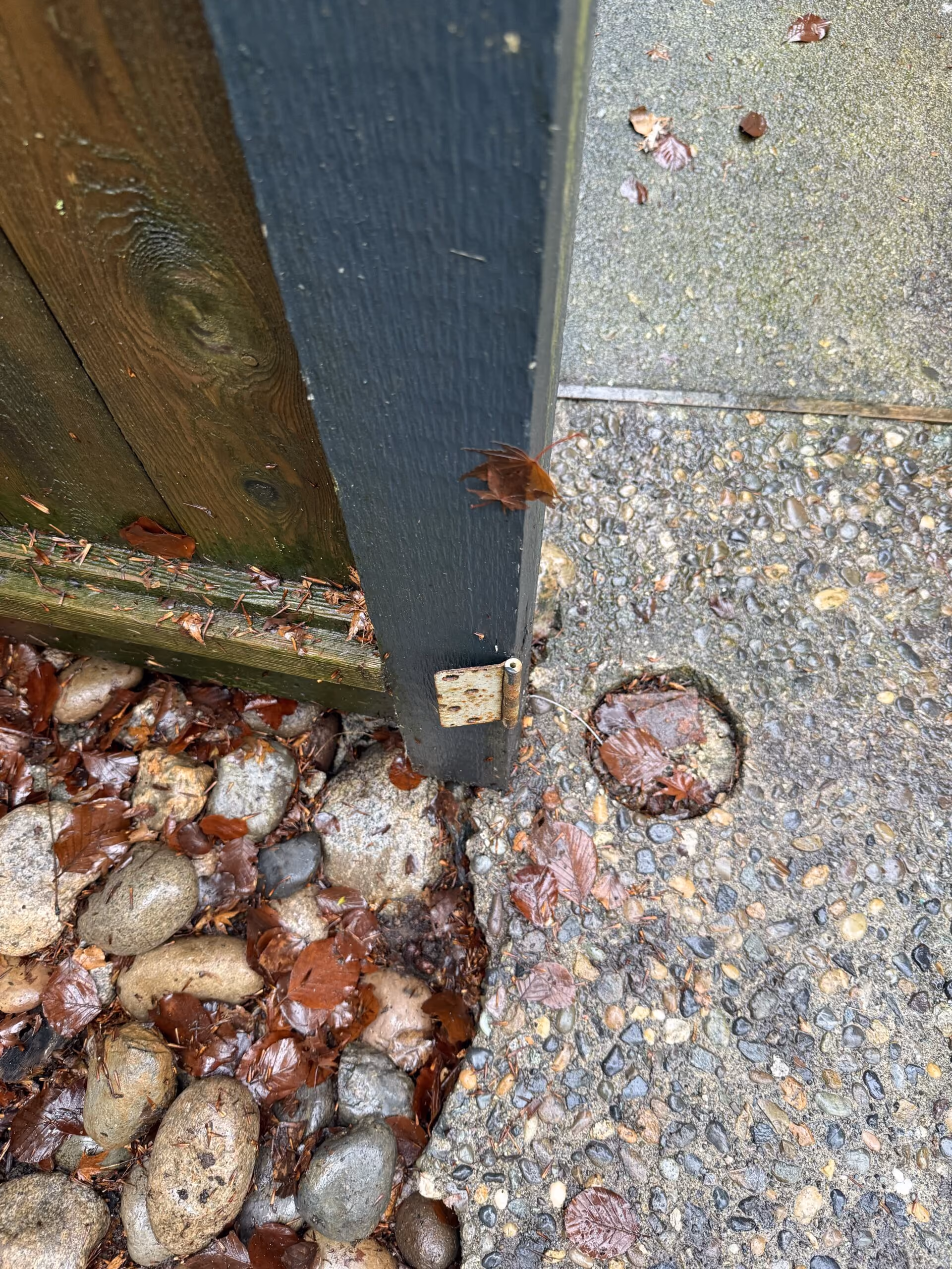 Cedar Gate Supply and Installation With Keyless Lock In North Vancouver