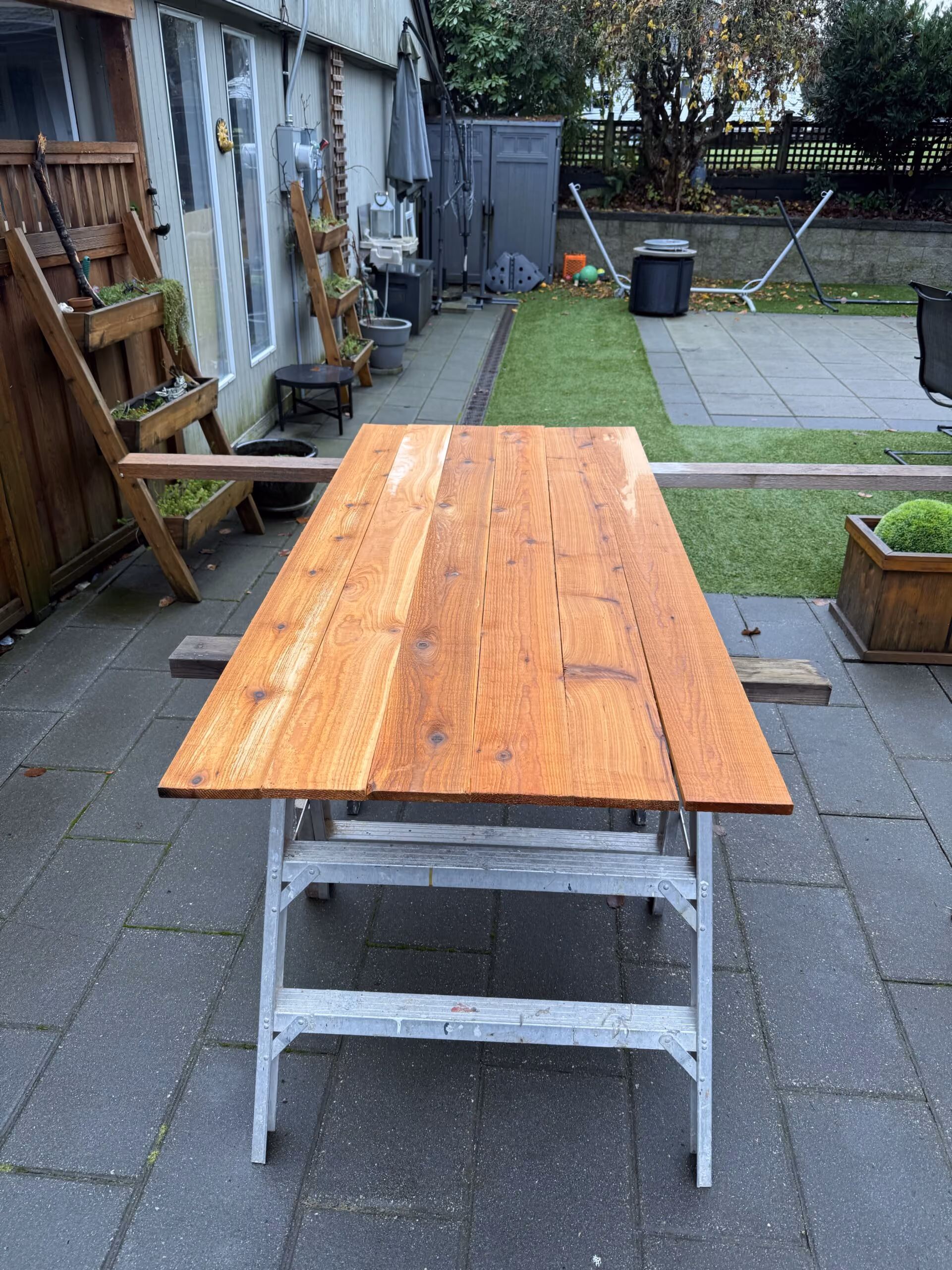 Cedar Gate Supply and Installation With Keyless Lock In North Vancouver