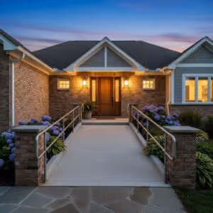 Safer entrances, paths, and parking