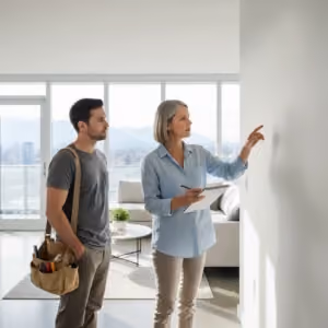 Walk your home with a notepad