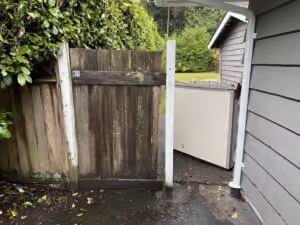 Remove the Old Gate and Panel