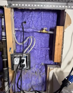 Inspect the Damaged Area