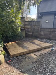 Build the Wooden Platform