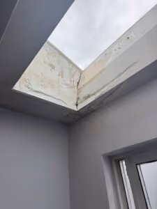 stage 1 of drywall repair