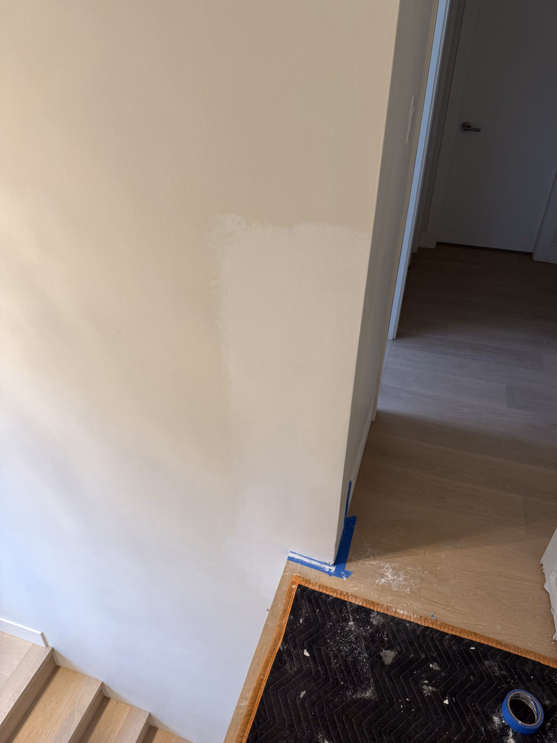 Drywall and Baseboard Repair Project – Burnaby