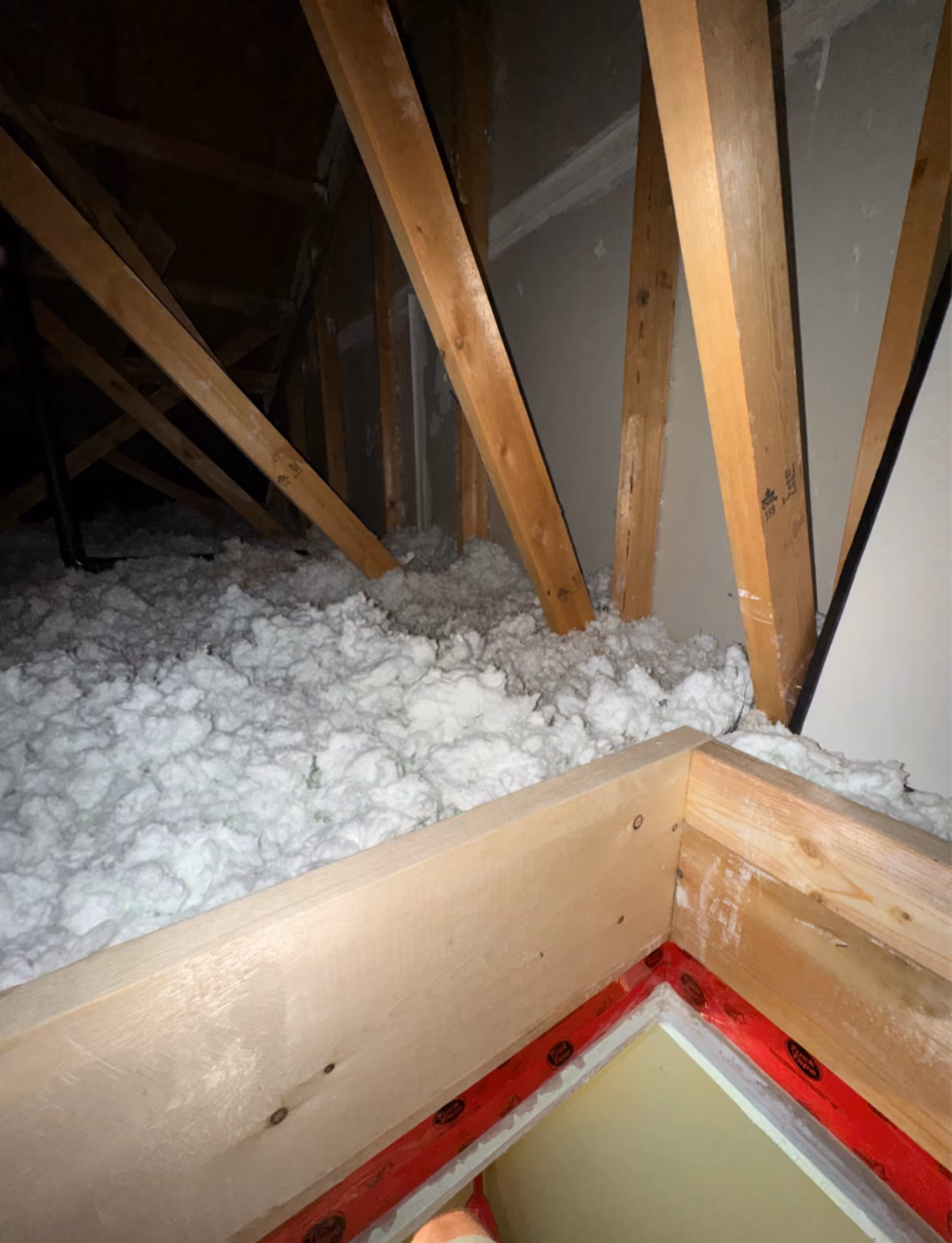 An Attic Access Hatch That Went From Dangerous To Clean And Sturdy In Edgemont Village!