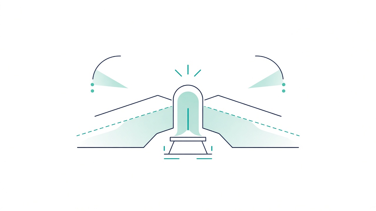Abstract dual-path diagram for SMB and startup service tracks