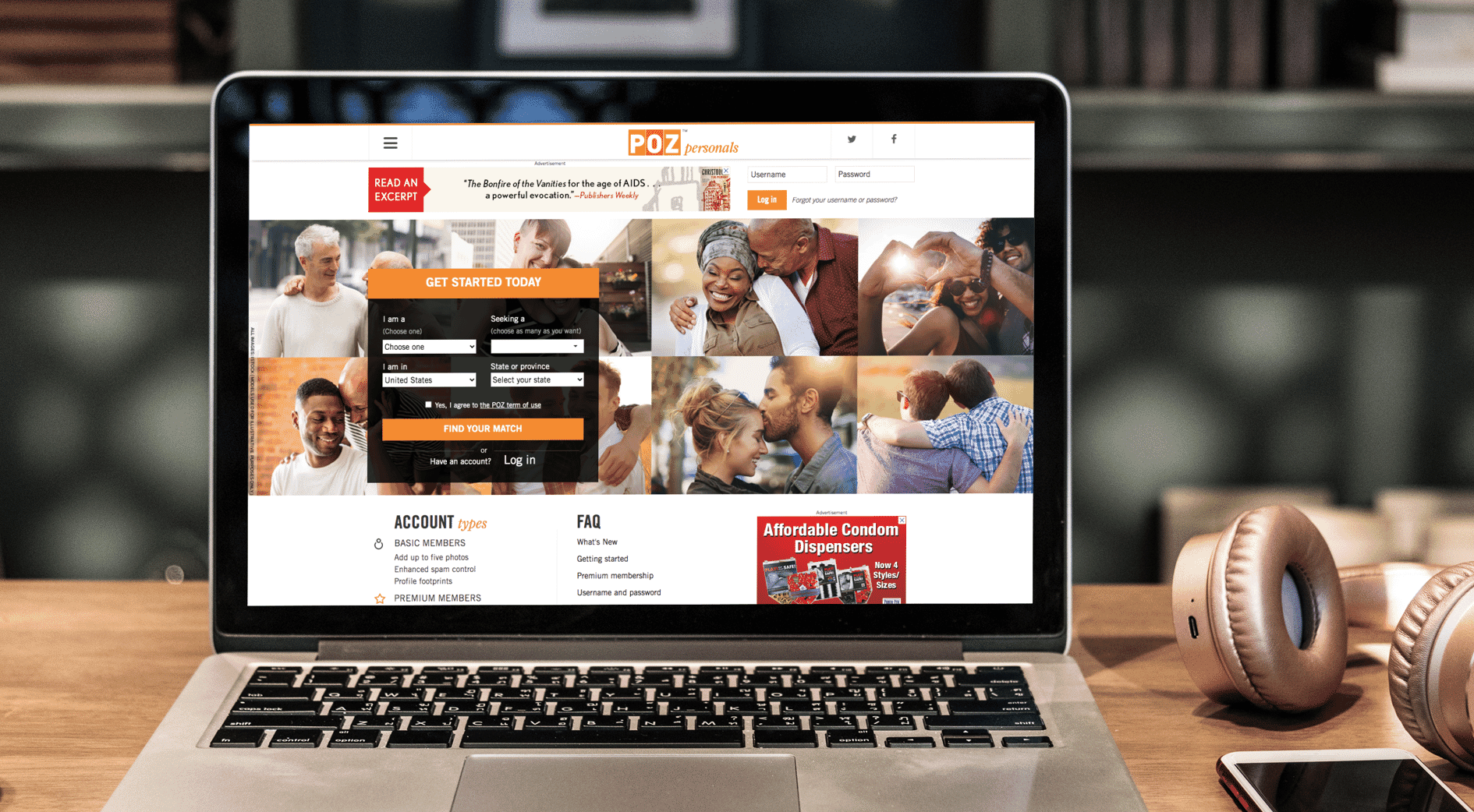 POZ social network platform rebuild — CB/I Digital case study
