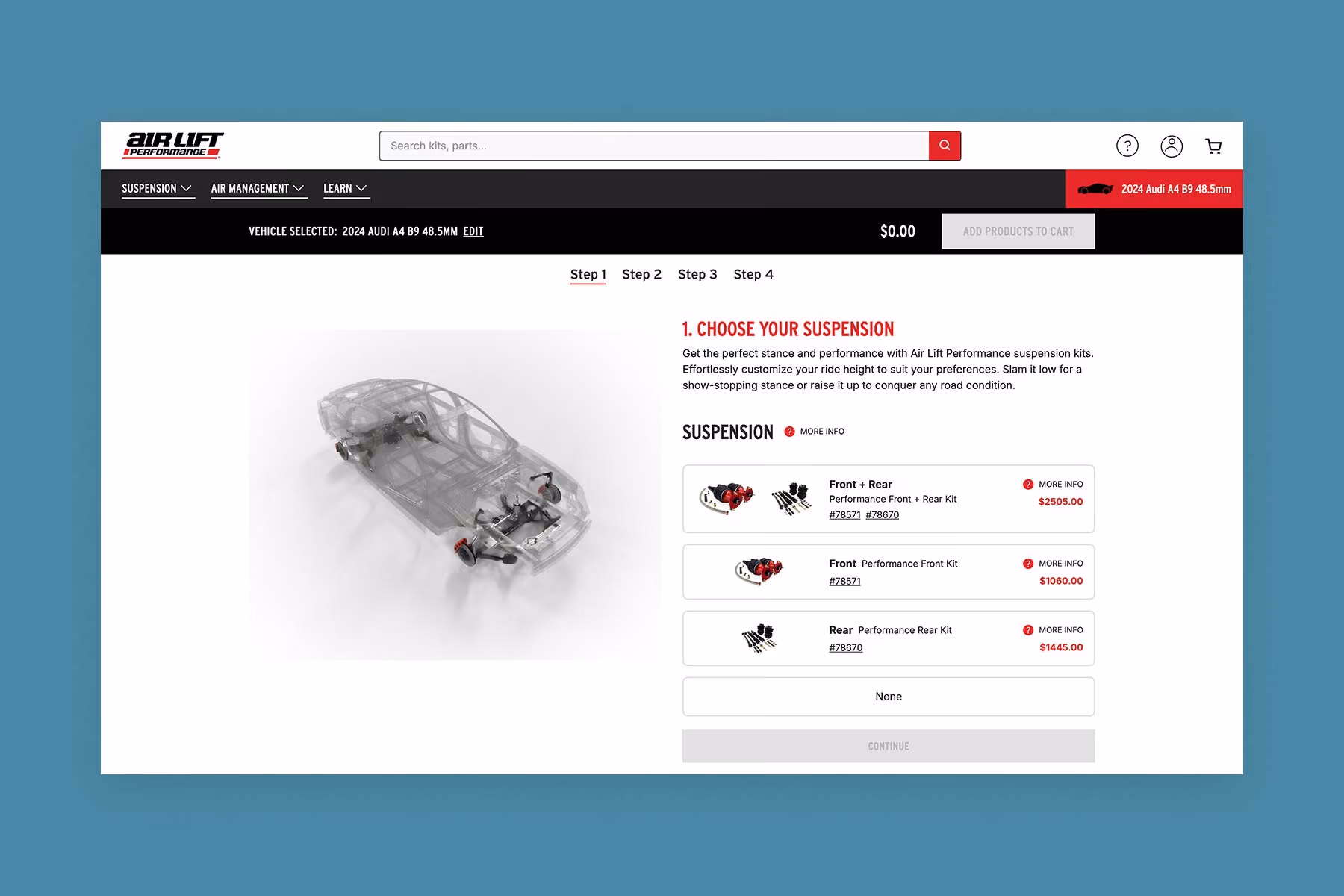 Air Lift Company Enhances Customer Experience with Zaelab's Visual Configurator