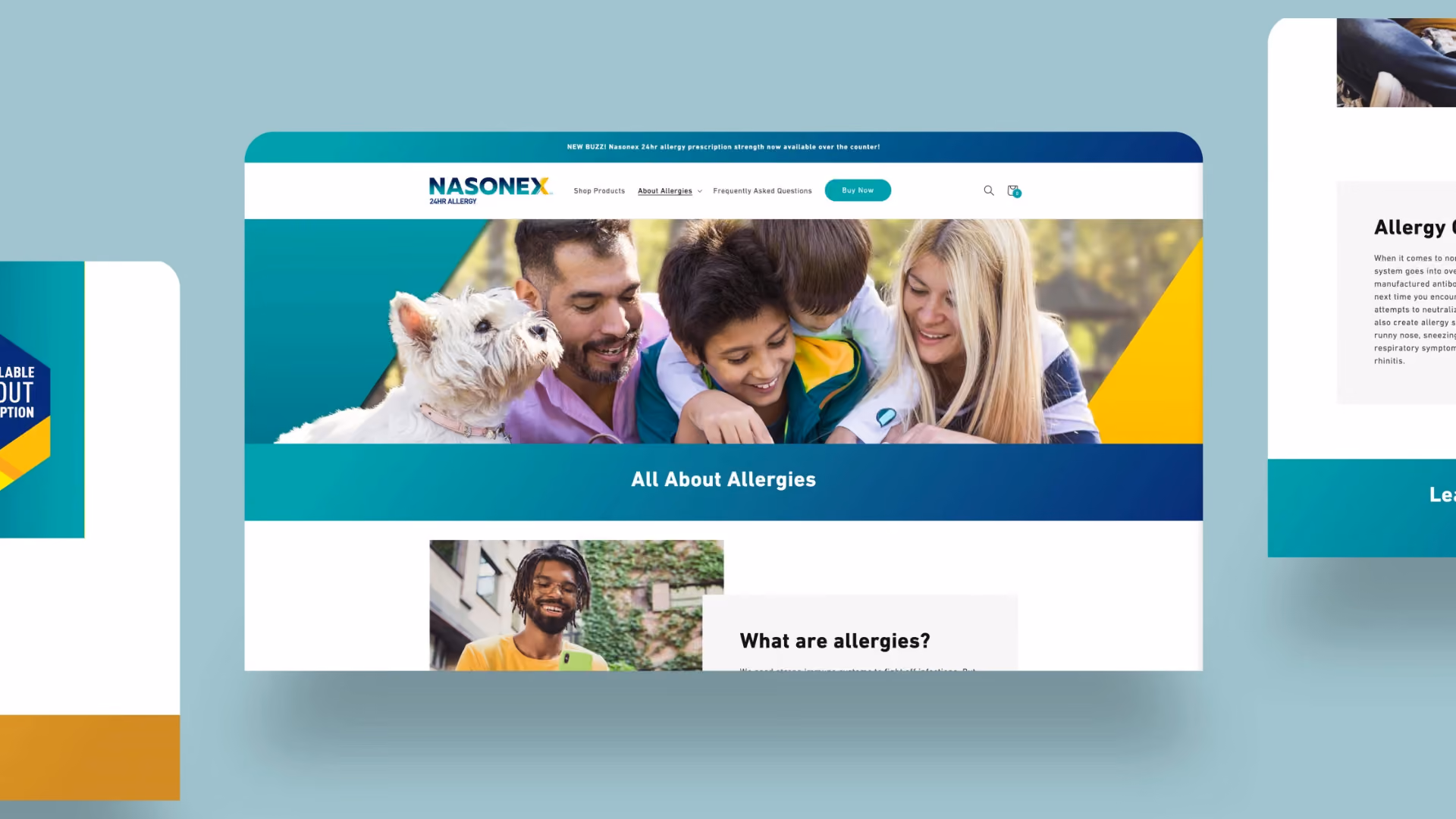 Nasonex  Turns Their Website Into a Revenue Engine with a Modern Shopify Experience