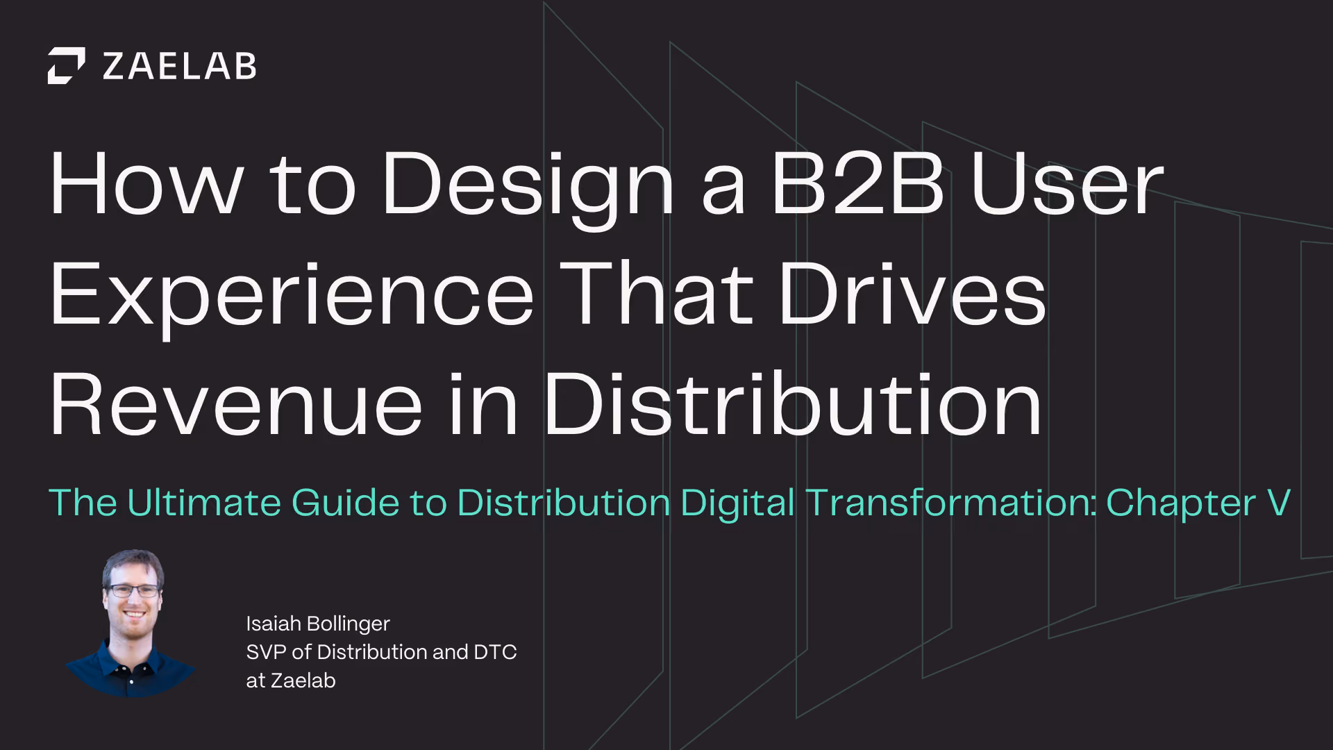 How to Design a B2B User Experience That Drives Revenue in Distribution