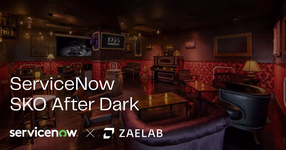 ServiceNow SKO After Dark: The 1923 Experience