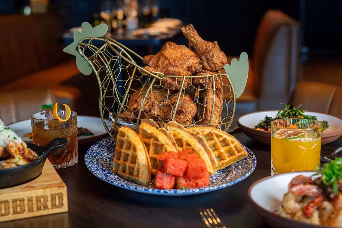 Food from the Yardbird menu