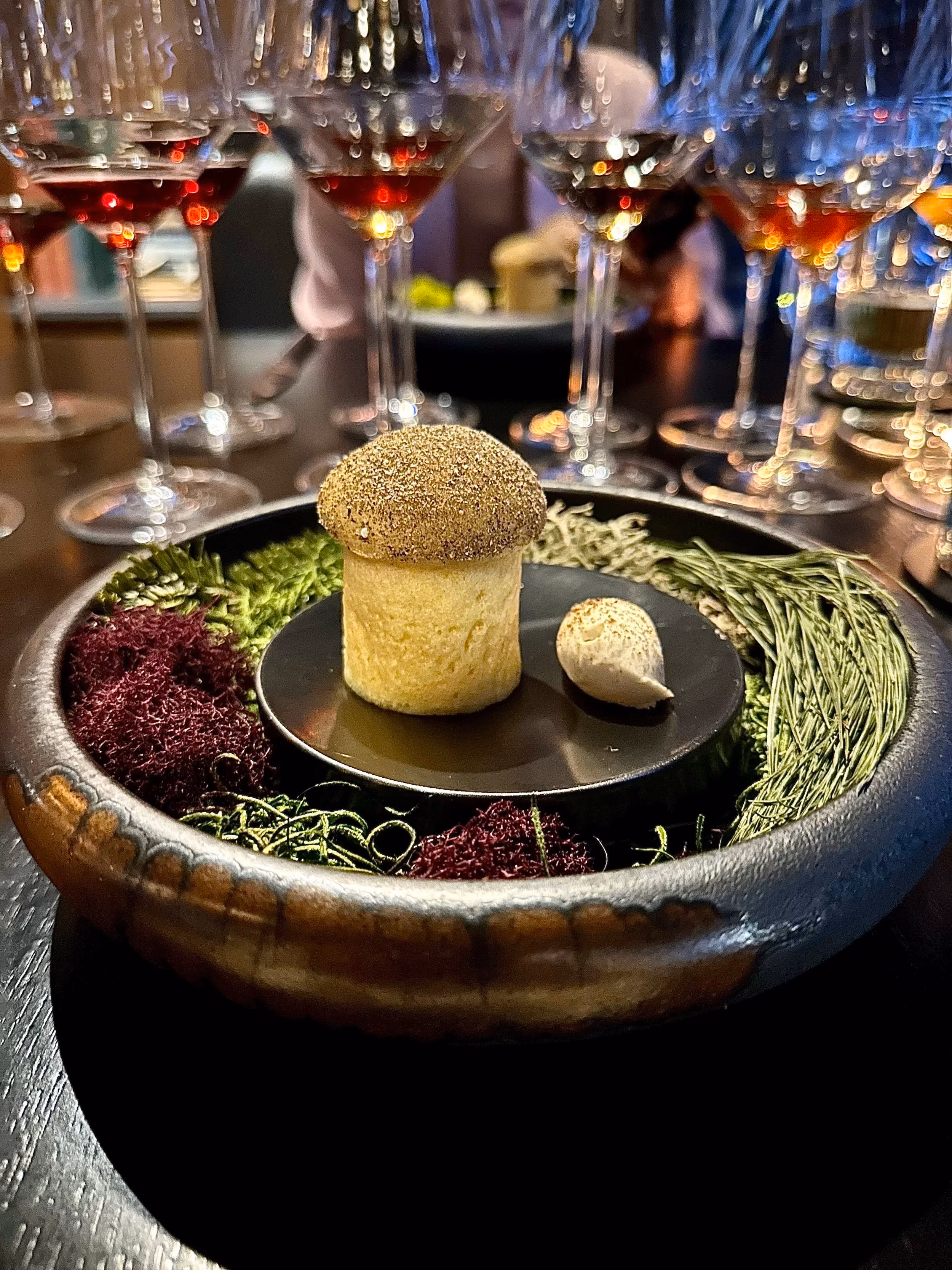 A MICHELIN-starred dish at Moody Tongue