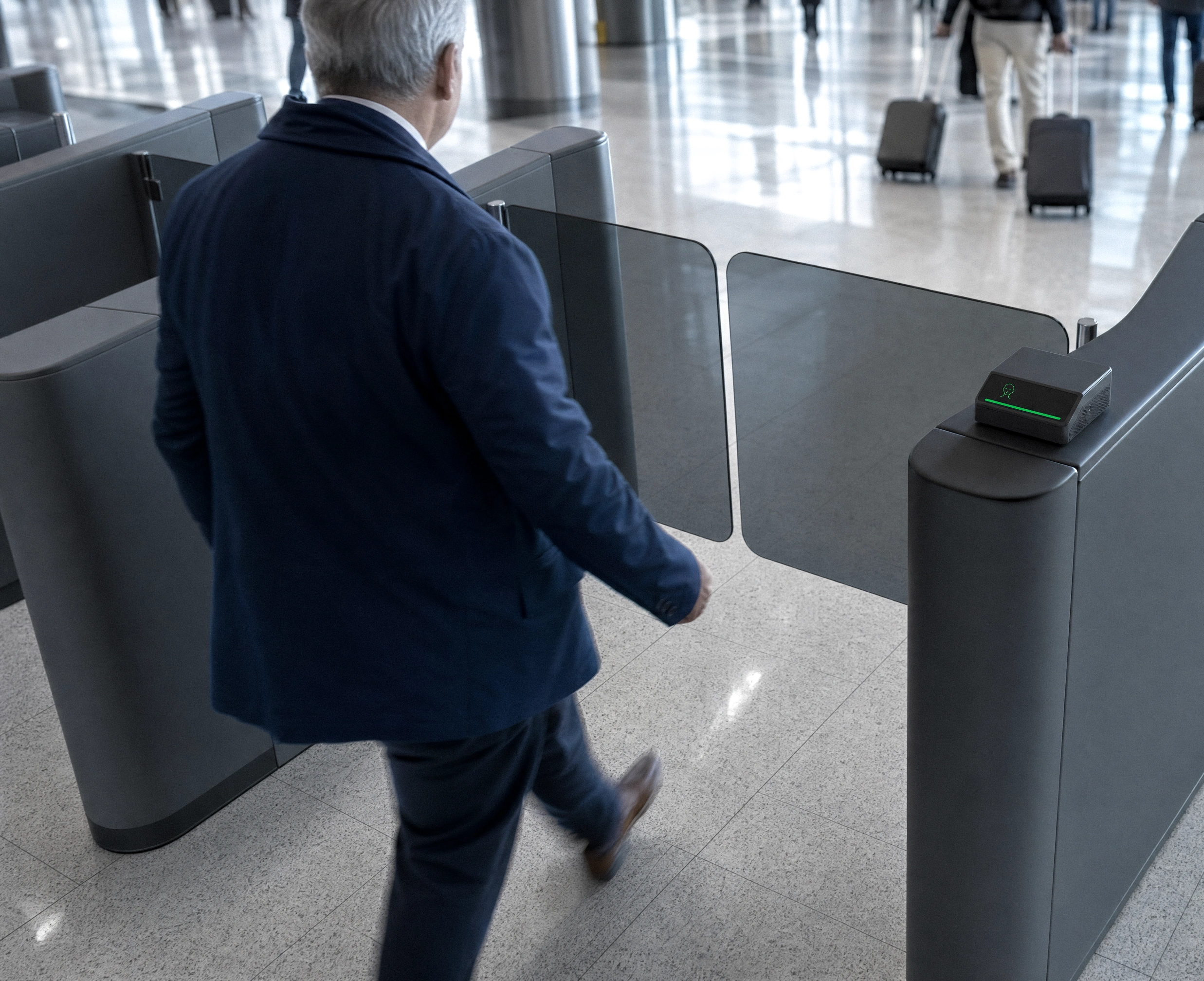 Biometric turnstile