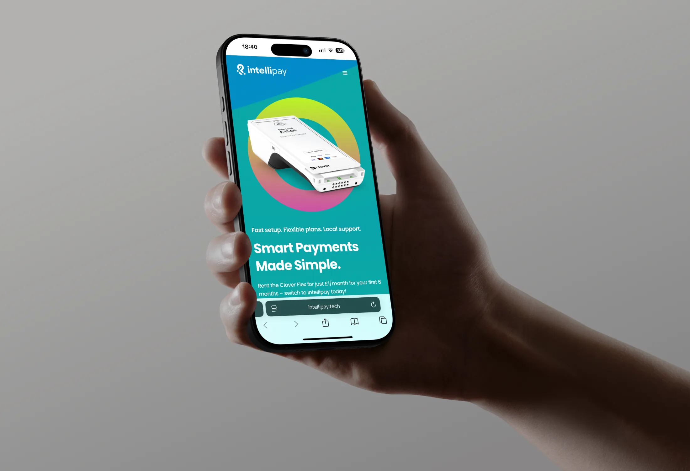 hydro brand design agency intellipay fintech