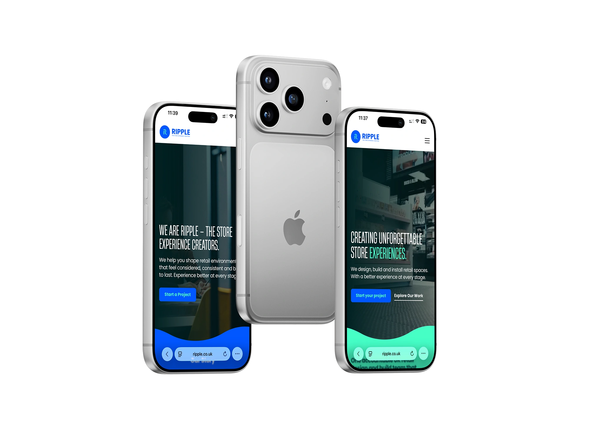 hydro webflow agency ripple website