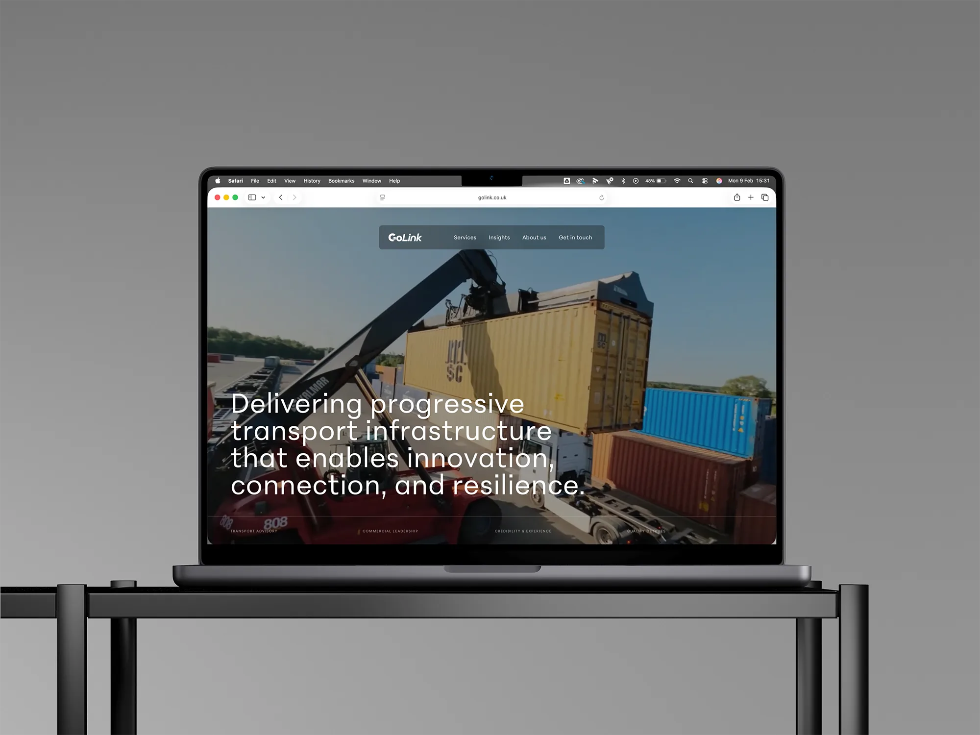 hydro web design golink platform website