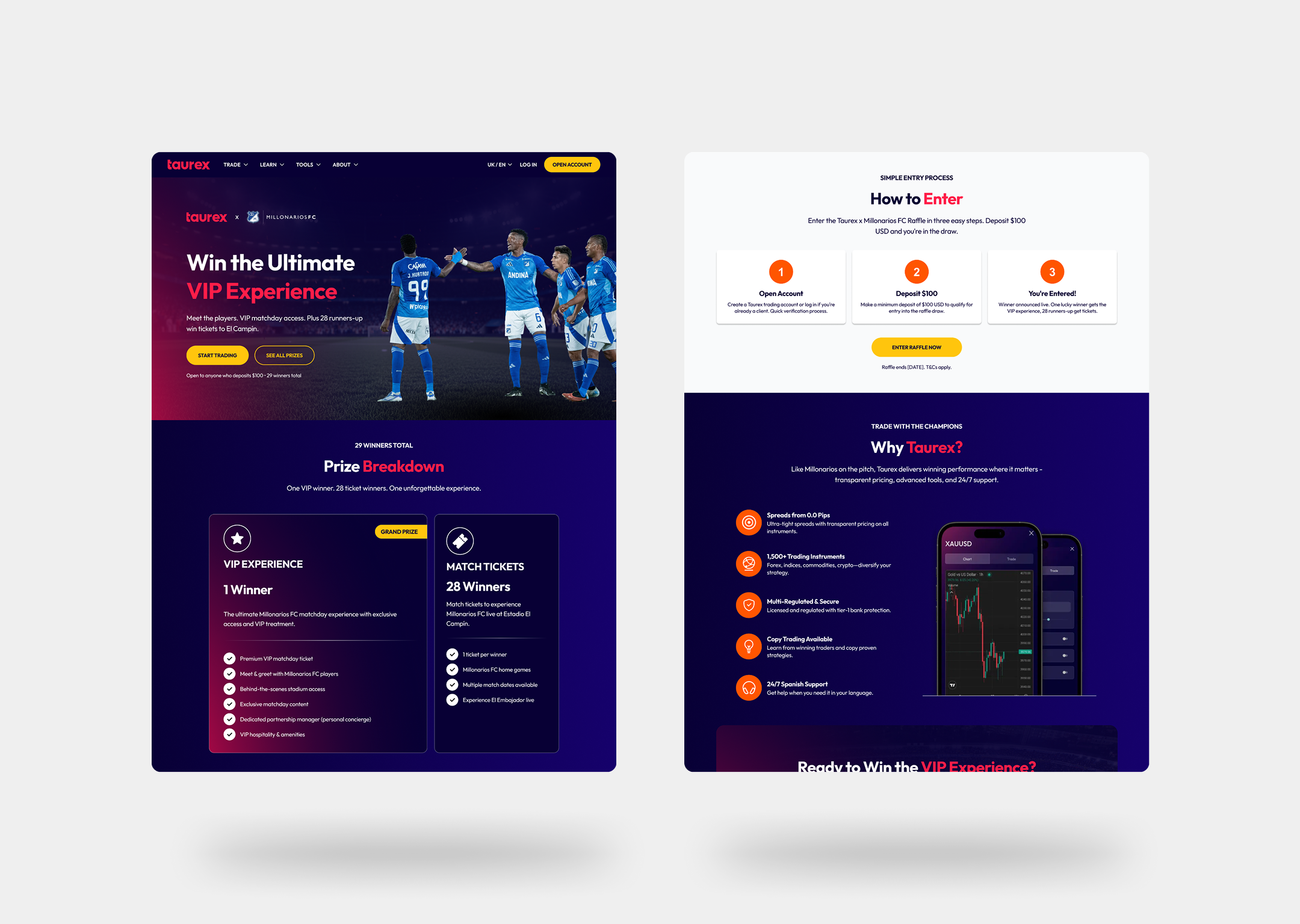 hydro brand design agency taurex