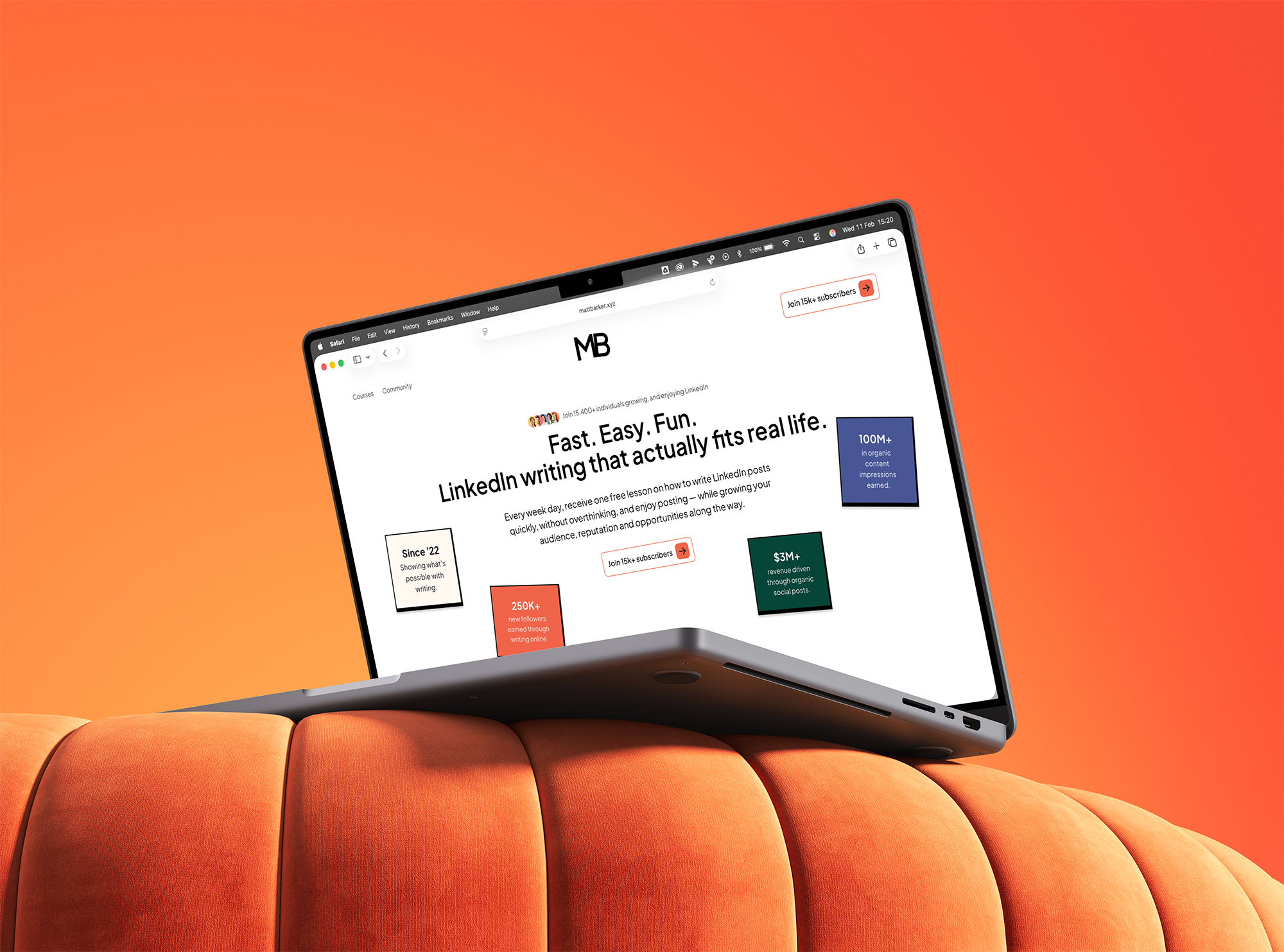 Matt Barker partners with hydro.website