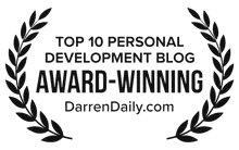 Award-Winning, Top 10 Personal Development Blog, DarrenDaily