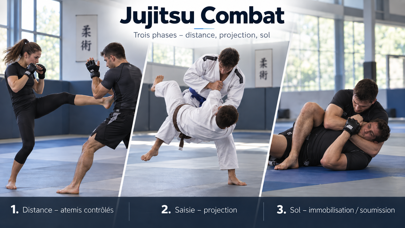 Animation de Jiu jitsu /Jujitsu Combat