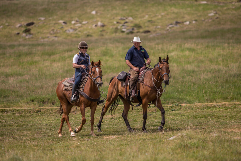 Reiturlaub im Gelände