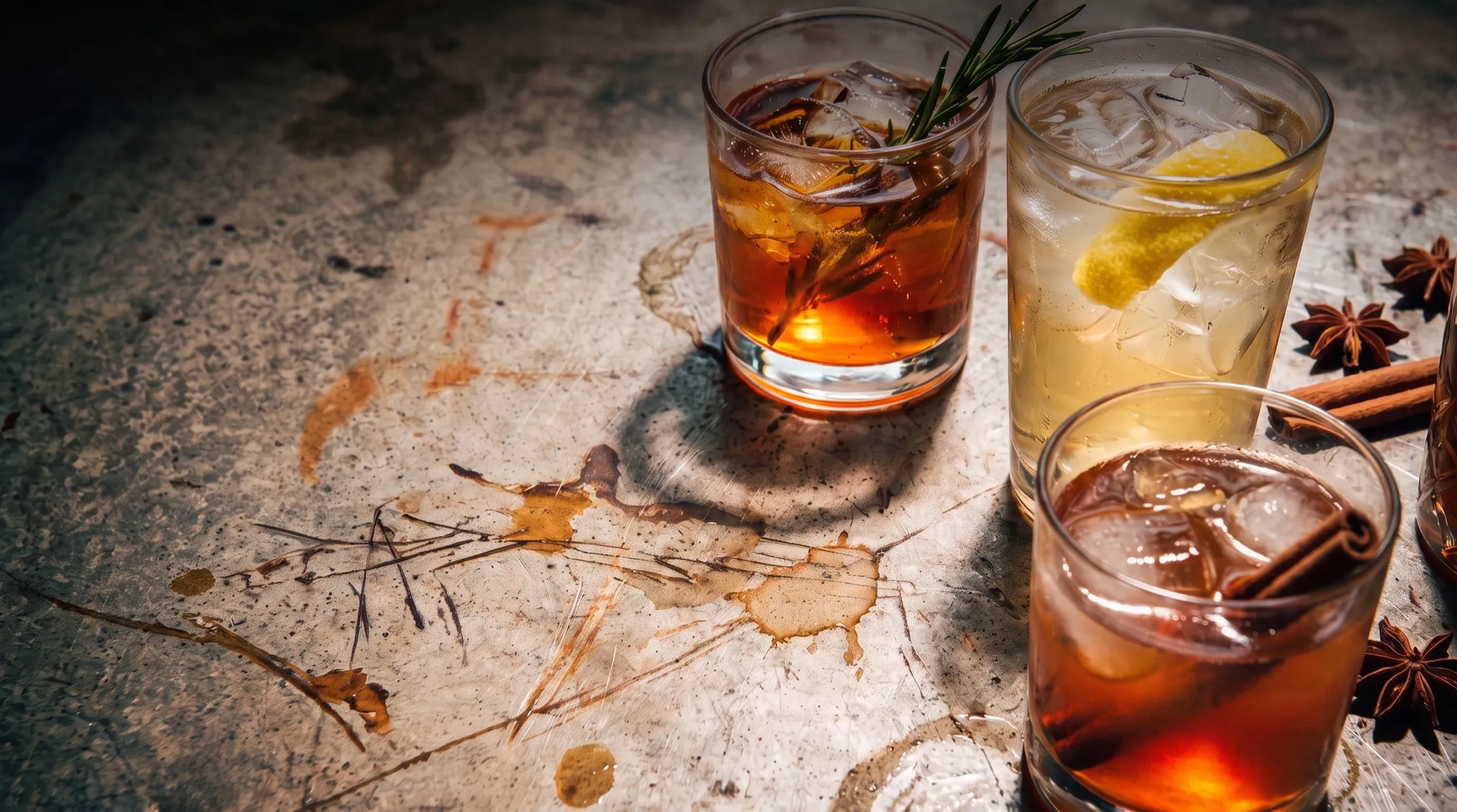 Craft dranken, geserveerd