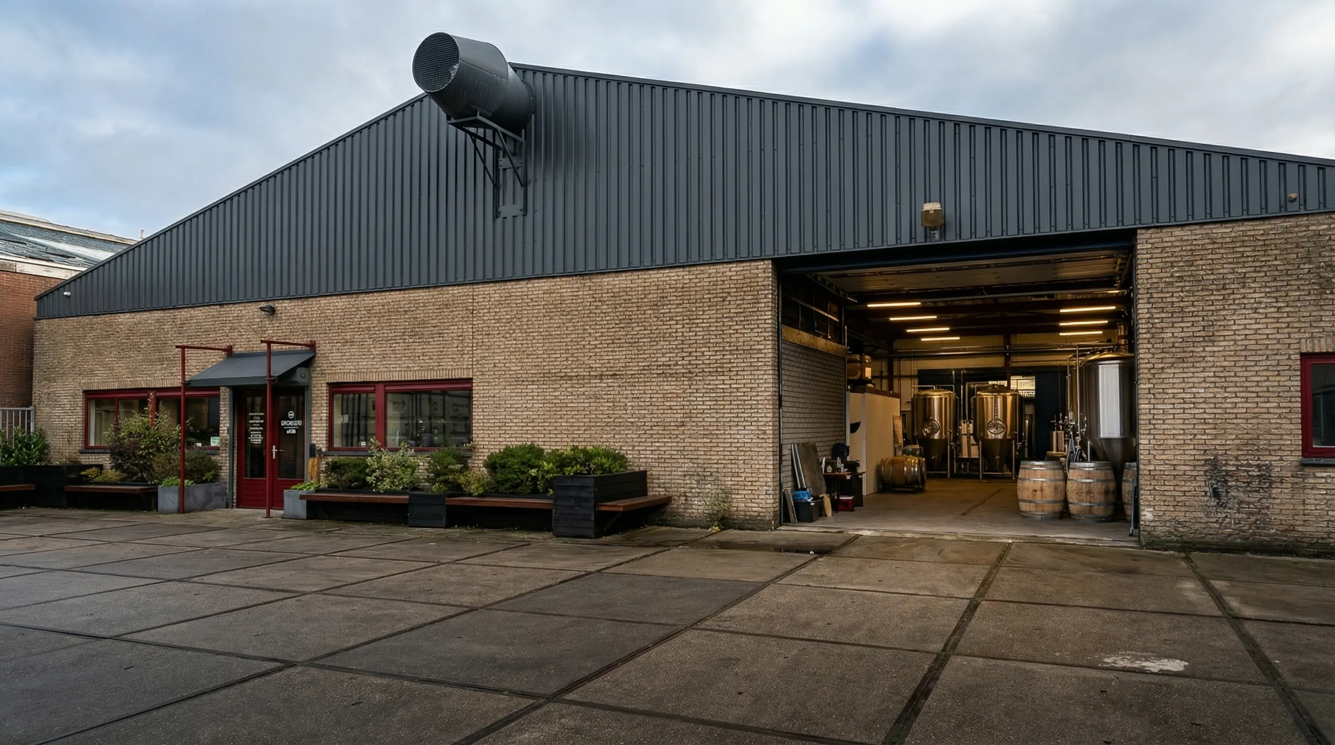 De fabriek van House of Chi aan de Asterweg in Amsterdam Noord
