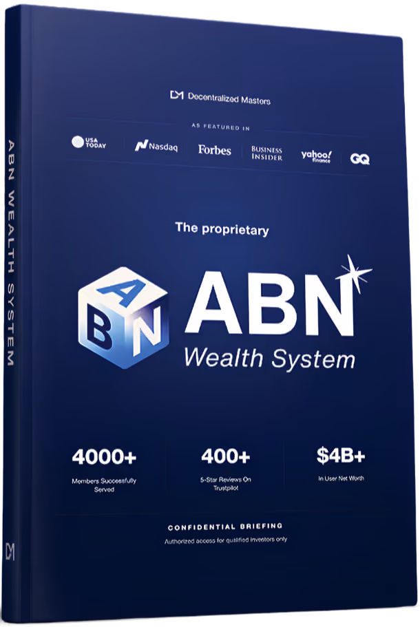 Cover mockup of the ABN Wealth System Guide