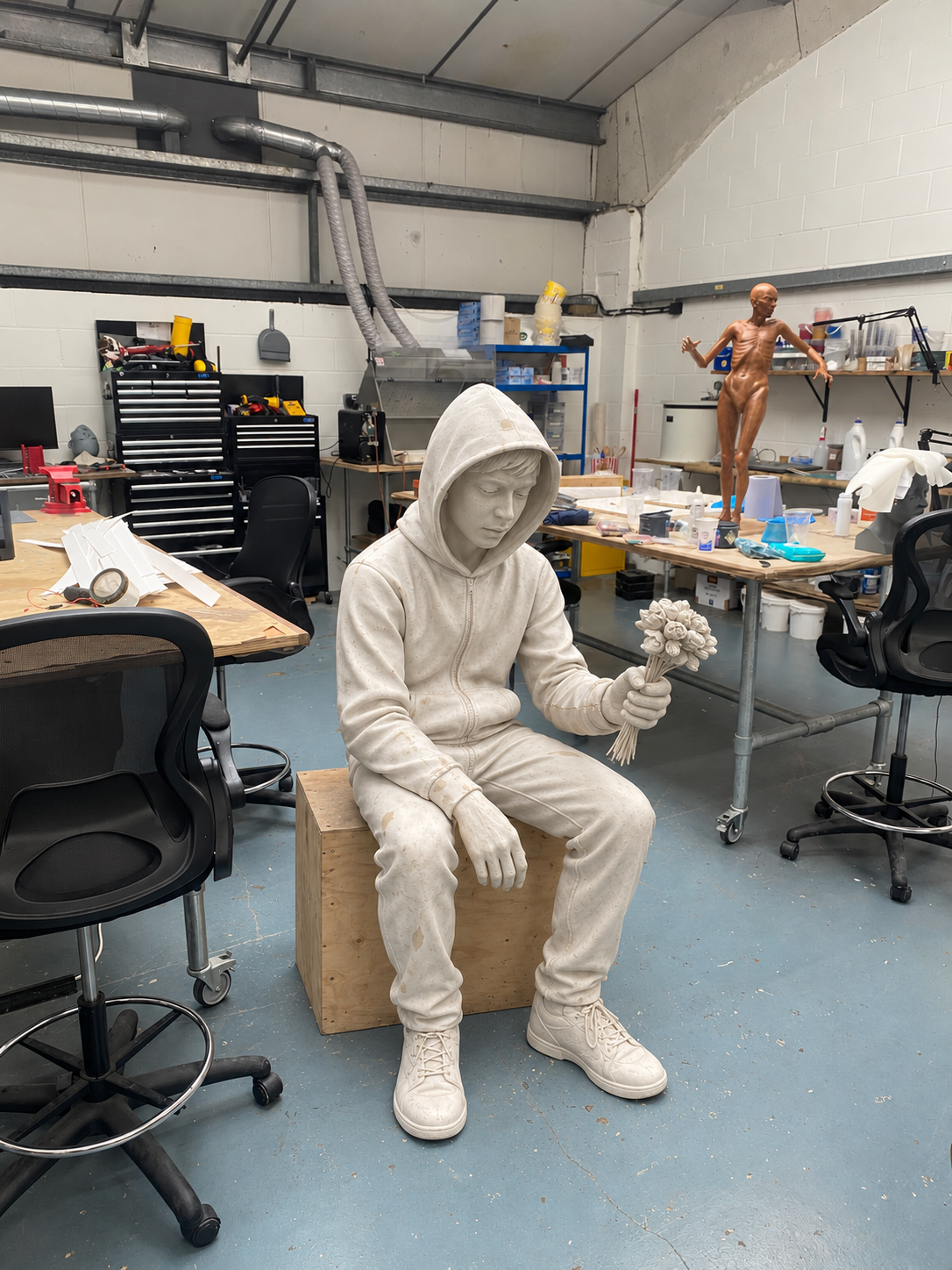 Figures, sculpture and installations